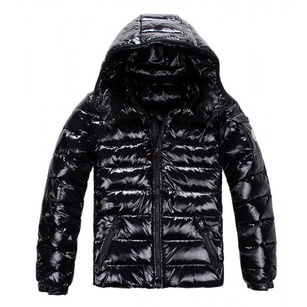 Moncler cappello nero e Slash moda cappotti caldi degli Uomo di uscita